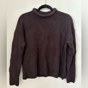 Madewell rolled collar sweater
